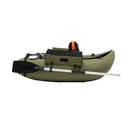 Inflatable Fishing Boat Outdoor 136*105cm Max Capacity 286.6 lbs