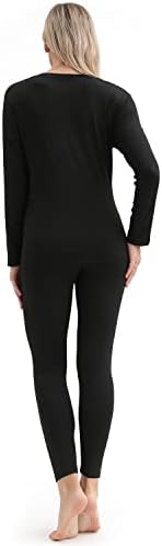 Thermal Base Layer Set for Women - Ultra-Soft SkiingWinter Warm Top Bottom