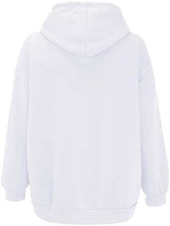 Womens Oversized Full Zip Y2K Hoodie - Loose Fit