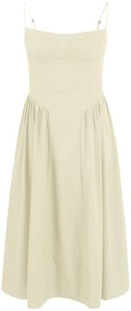 Womens Corset Dress 2025 Summer Elegant Spaghetti