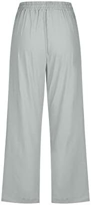 Trendy Cotton Linen Trends Elastic waist