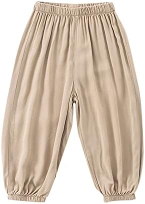 Snug Proceedable Harem Pants for Kids Soft Cotton Summer Comfort