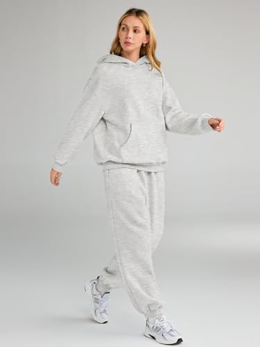 Womens 2-in-1 Lounge Outfit Sets with Kangaroo Pockets