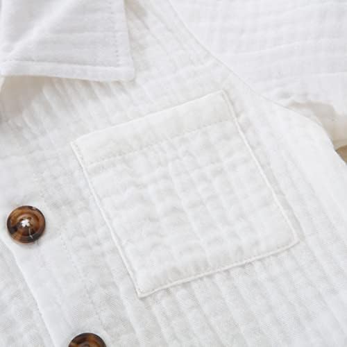 SHIBAOZI Toddler Boys 2-Piece Summer Outfit Set