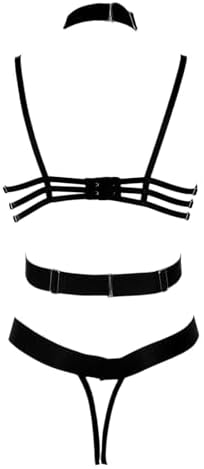 Alluring Back Strapless Bodycon Leotard with Ruffled Detail