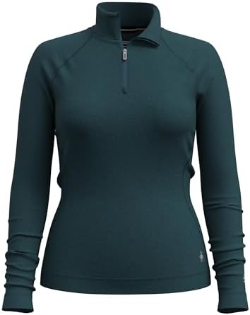 Smartwool Womens 14 Zip Thermal Merino Base Layer