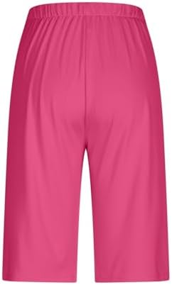 Summer Capris for Women Trendy Lightweight Yoga Pants