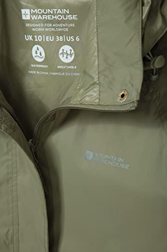 Premium Insulated Womens Waterproof Jacket - Packaway Bag by Mountain Warehouse