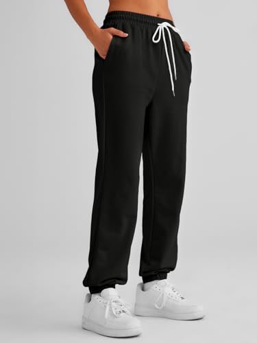 AUTOMET Womens Cinch Bottom Sweatpants ComfortStyles with and Elastic Waistband