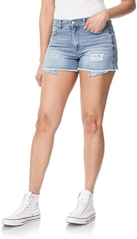 WallFlower Womens Trendy Junior Stretch Shorts