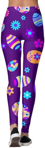 Happy Easter Day Tummy Control Yoga Leggings for Women