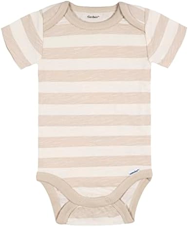 Top Choice Gerber Baby-Boys 5-Pack Short Sleeve Onesies Bodysuits