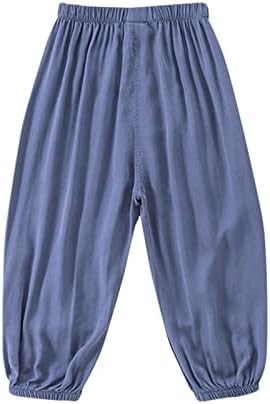 Snug Proceedable Harem Pants for Kids Soft Cotton Summer Comfort