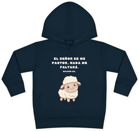 Cute Toddler Fleece Hoodie with Sheep Design 1