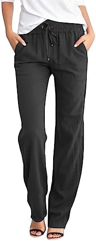 Wide Leg Linen Pants