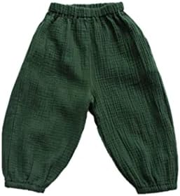 HDLEXD Toddler Basic Cotton Linen Harem Pants
