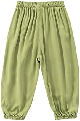 Snug Proceedable Harem Pants for Kids Soft Cotton Summer Comfort