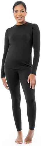 Fruit of the Loom Womens High Neck Thermal Set