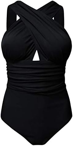 Sfascumop - Criss-Cross One-Piece Rave Outfits for Women