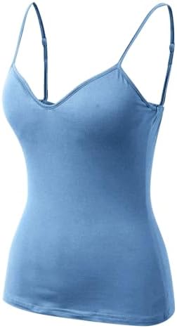 Lightweight Camisole Tank With Built-In Bra