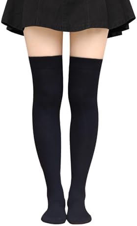 Bestjybt Womens Over the Knee Socks