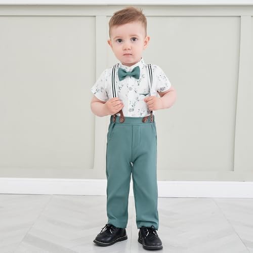 SOONDT Baby Boy Clothing Set - Gentleman Outfit for 3-24M
