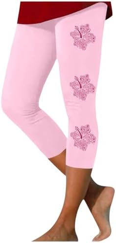Sfascumop Womens Lightweight Casual Presents Capri Pants