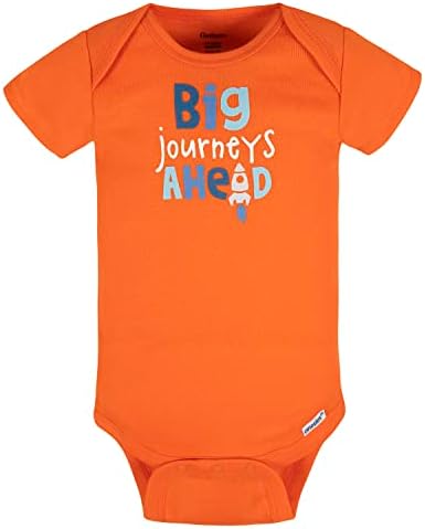 5-Piece Gerber Baby Boys 5-PackShort Sleeve Onies bodysuits