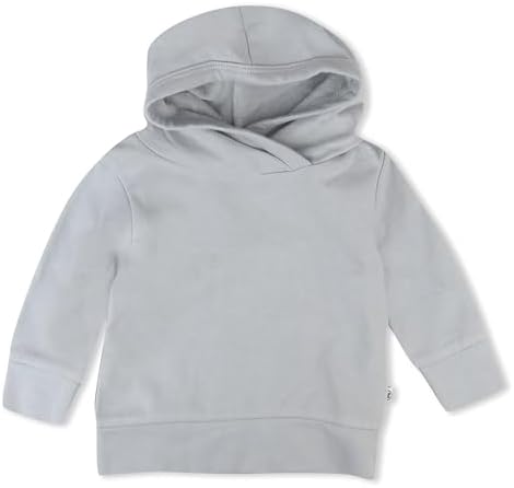 HonestBaby Unisex Baby Terry hoodie 100 organic cotton for toddlers