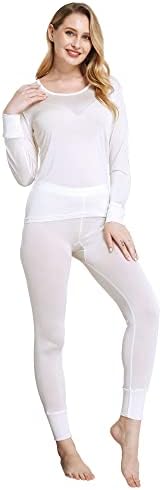 Viamulion Womens 100 Silk Thermal Underwear Pants