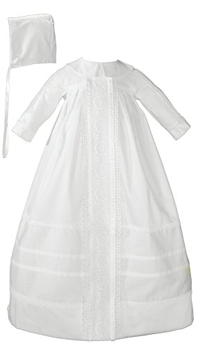 Little Things Mean A Lot - Christening Gown and Bonnet 03 Month White
