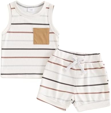 Farrubbyine8 Baby Boys Summer Outfit