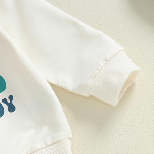 Adorable Toddler Bundle FallCold Weather Child Outfit with Letter Print