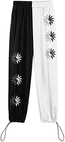 Slighty Wide Leg High-Cinched Linen Sweatpants For Teen Girls