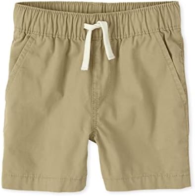 The Childrens Place Baby Boys Pull-On Jogger Shorts Comfort Style