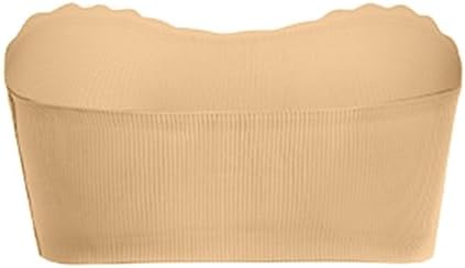 Sfascumop Womens Strapless Front Closure Bras One Piece Seamless Shapewear