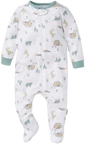 4-Pack Sleep N Play Footie Set for Boys