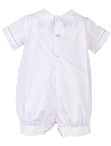 Perfect Baptism and Celebration for Boys White Christening Outfit 100