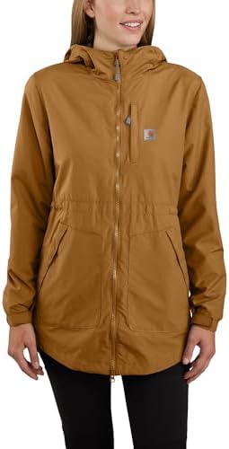 Carhartt Womens Rain Defender Lightweight Coat - Wind Fighter Tech More