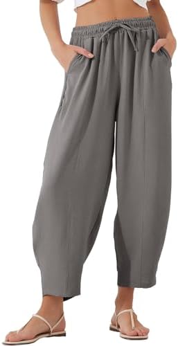 EVALESS Womens Casual Harem Pants