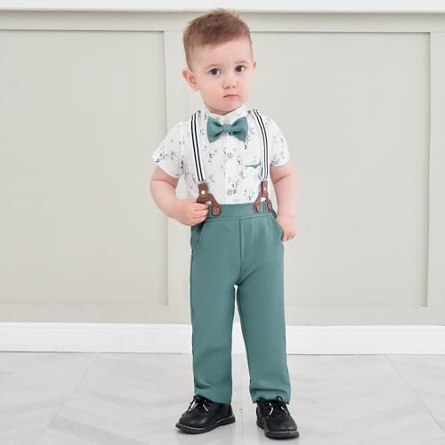 SOONDT Baby Boy Clothing Set - Gentleman Outfit for 3-24M