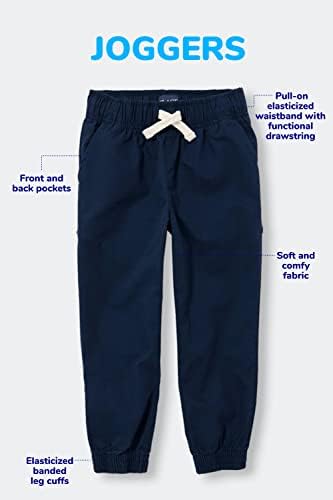 The Childrens Place Baby Boys Pull-On Jogger Shorts Comfort Style