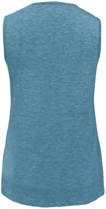 Womens Trendy Summer Tank Top 2025 - V Neck Sleeveless