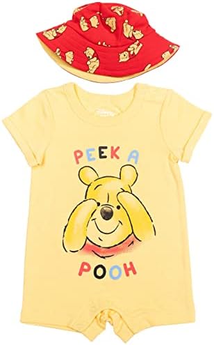 Disney punched through mickey lilo stitch lion king and pooh romper set