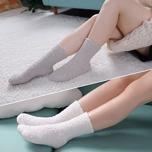 Fuzzy Winter Slipper Socks - Cozy and Warm for Women