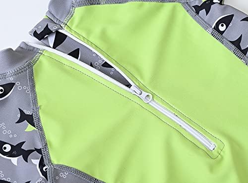 Achiyi Toddler Boys UPF 50 Swimwear with Cartoon Prints