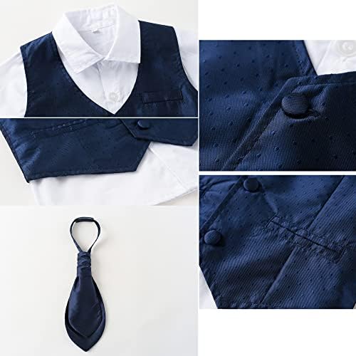 Kimocat Baby Boy Suits for Men Gentleman Outfits for Birthdays Weddings
