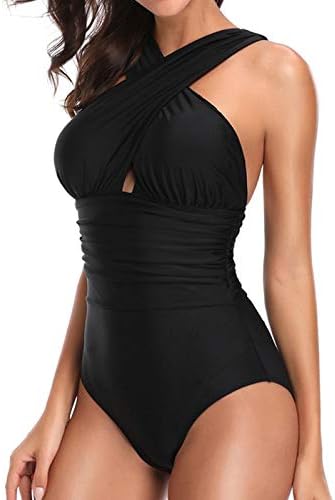 Sfascumop - Criss-Cross One-Piece Rave Outfits for Women