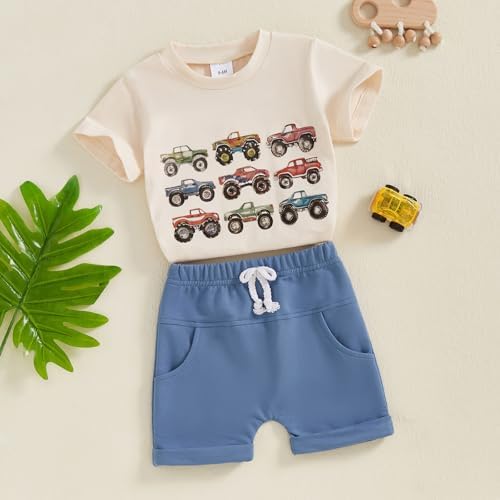 Bonangber Toddler Baby Boy Summer Clothes Set