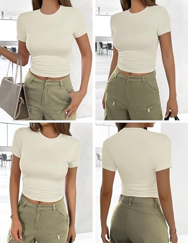 Ekouaer 3-Pack Womens Basic Thermal T-Shirts
